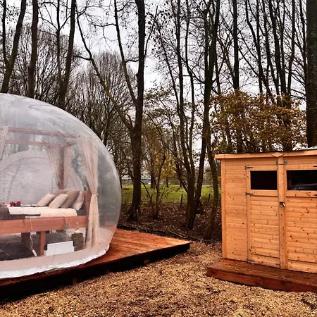 Glamping Bubbeltent In Bos Met Hottub, 20m Amsterdam *
