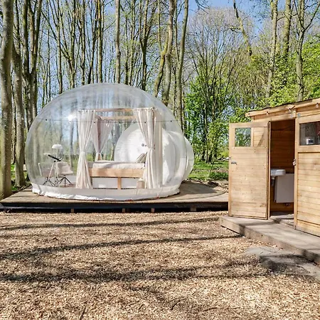 ラグジュアリーテント Bubbeltent In Bos Met Hottub, 20m Amsterdam Zuidoostbeemster