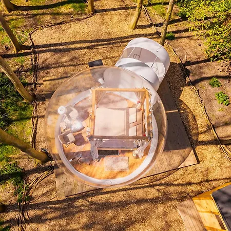 ラグジュアリーテント Bubbeltent In Bos Met Hottub, 20m Amsterdam Zuidoostbeemster