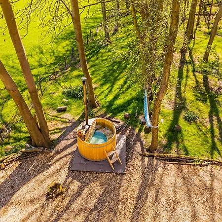Bubbeltent In Bos Met Hottub, 20m Amsterdam ラグジュアリーテント *