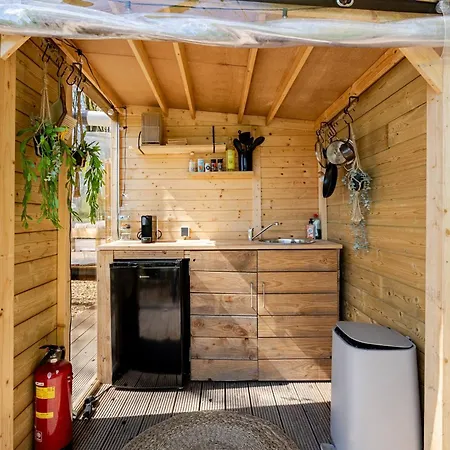 ラグジュアリーテント Bubbeltent In Bos Met Hottub, 20m Amsterdam Zuidoostbeemster