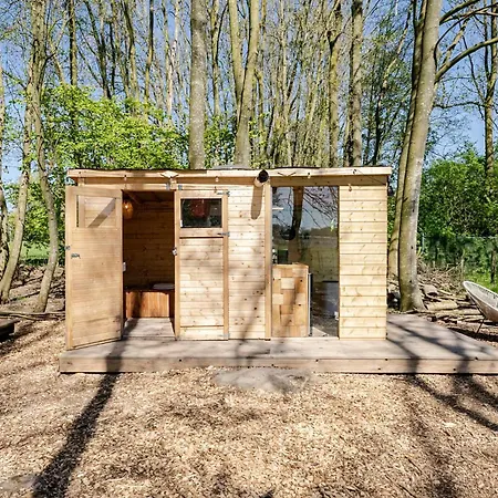 Bubbeltent In Bos Met Hottub, 20m Amsterdam ラグジュアリーテント Zuidoostbeemster