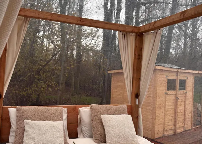 Luksustelt Bubbeltent In Bos Met Hottub, 20m Amsterdam Zuidoostbeemster