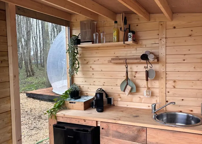 Luksustelt Bubbeltent In Bos Met Hottub, 20m Amsterdam