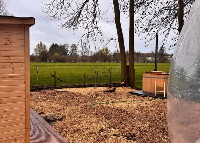 Luksustelt Bubbeltent In Bos Met Hottub, 20m Amsterdam