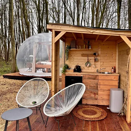 Bubbeltent In Bos Met Hottub, 20m Amsterdam 쥐두스빔스터